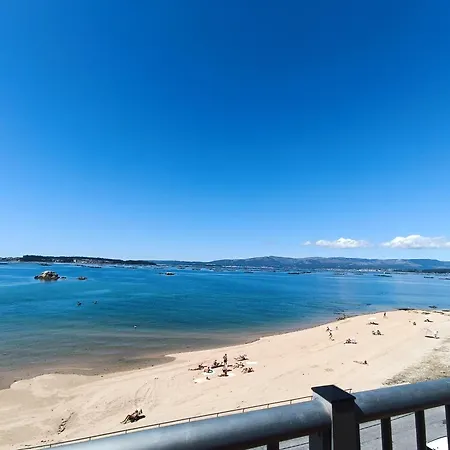 Apartamento Mirador Mar De Castelao, 1ª Linea De Playa Urbana Vilanova de Arousa